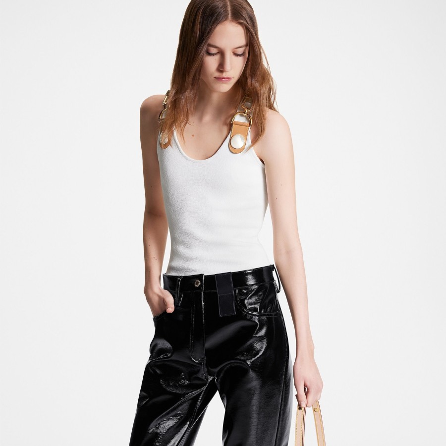 Women Louis Vuitton Tops | Xxl Buckle Tank Top