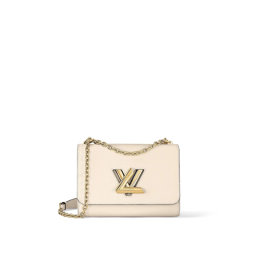 Women Louis Vuitton Shoulder And Cross Body Bags | Twist Mm Quartz