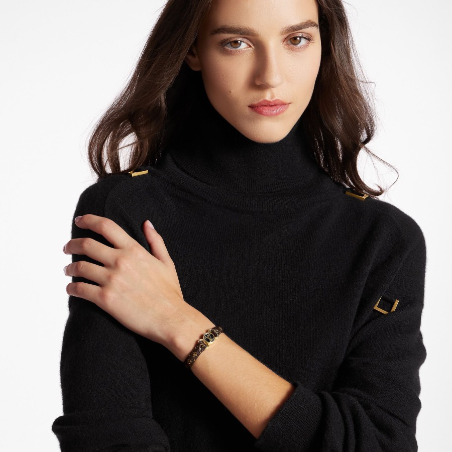 Women Louis Vuitton Bracelets | Lv Clic It Bracelet