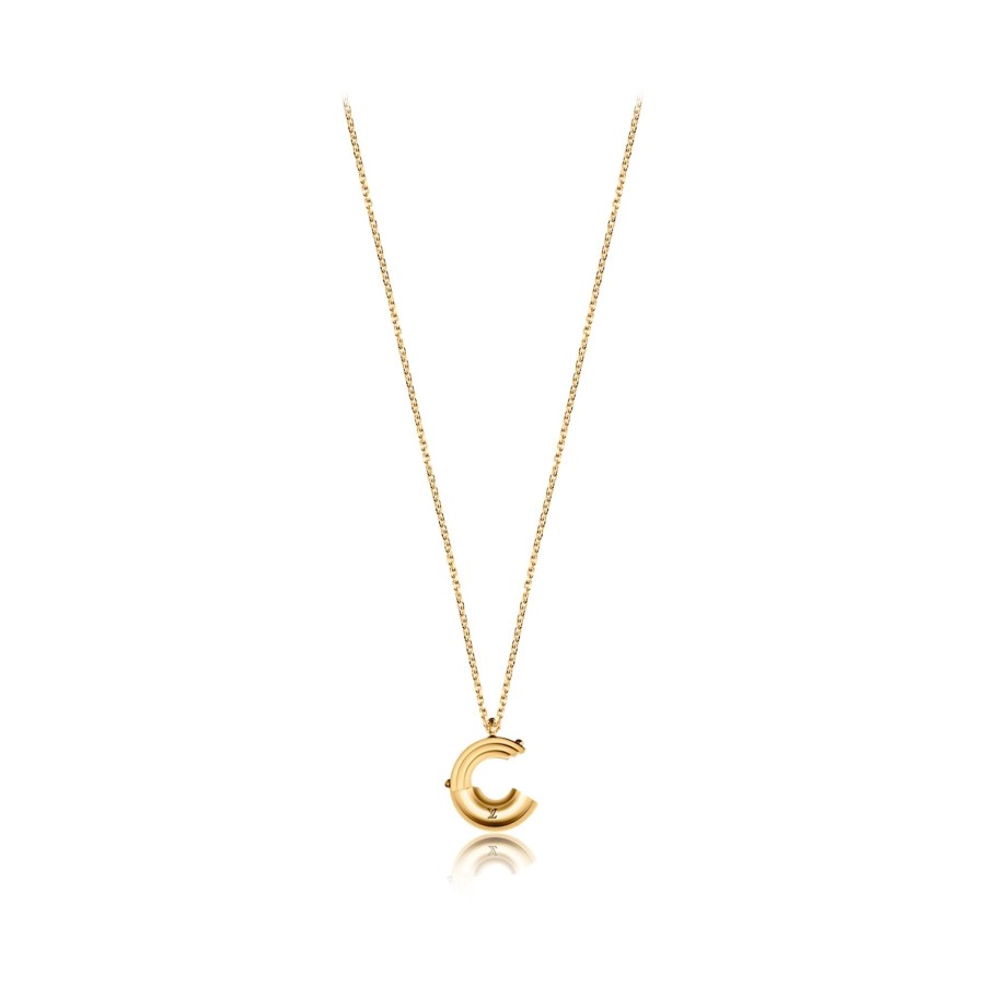 Women Louis Vuitton Necklaces And Pendants | Lv & Me Necklace, Letter C