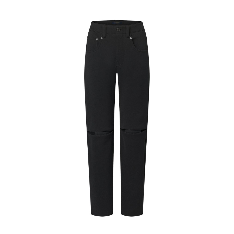 Women Louis Vuitton Pants | Micro Twill Slit Pants