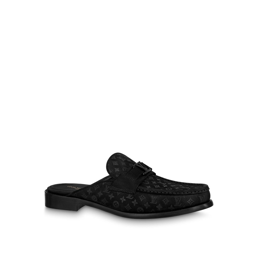 Men Louis Vuitton Loafers And Moccasins | Major Open Back Loafer