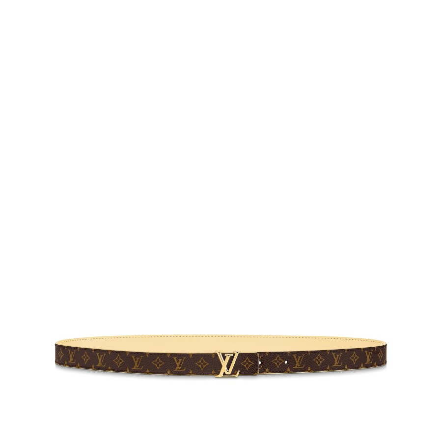 Women Louis Vuitton Belts | Lv Iconic 20Mm Reversible Belt Yellow