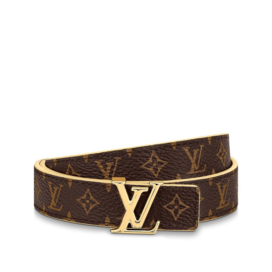 Women Louis Vuitton Belts | Lv Iconic 20Mm Reversible Belt Yellow