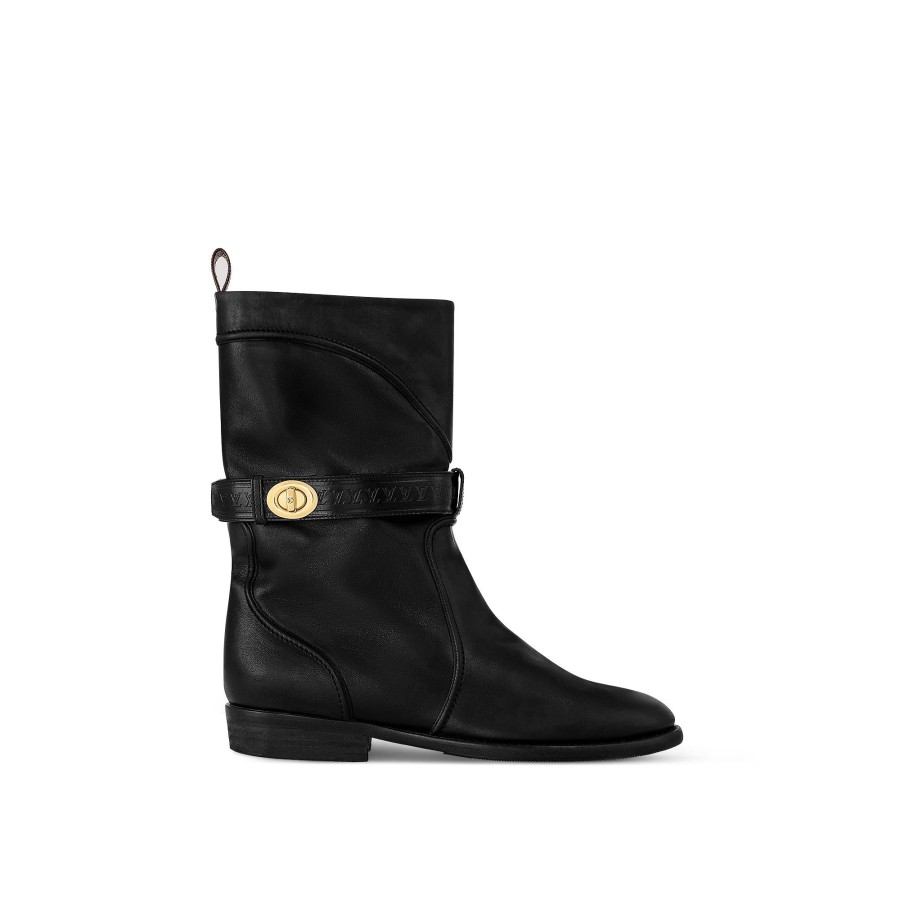 Women Louis Vuitton Boots And Booties | Amiral Flat Half Boot