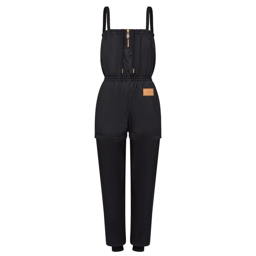 Women Louis Vuitton Pants | Square Neck Zip-Off Jumpsuit