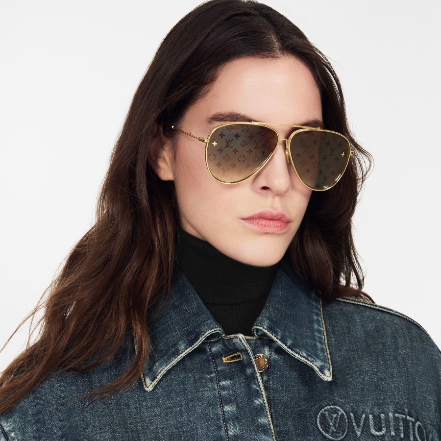 Women Louis Vuitton Sunglasses | The Lv Pilot Sunglasses