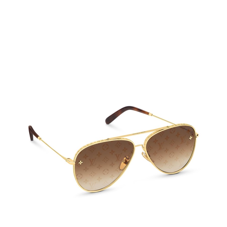 Women Louis Vuitton Sunglasses | The Lv Pilot Sunglasses