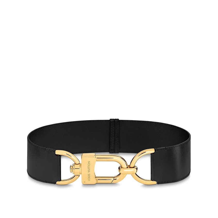 Women Louis Vuitton Belts | Oversized Hook 80Mm Belt