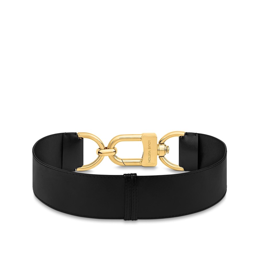 Women Louis Vuitton Belts | Oversized Hook 80Mm Belt