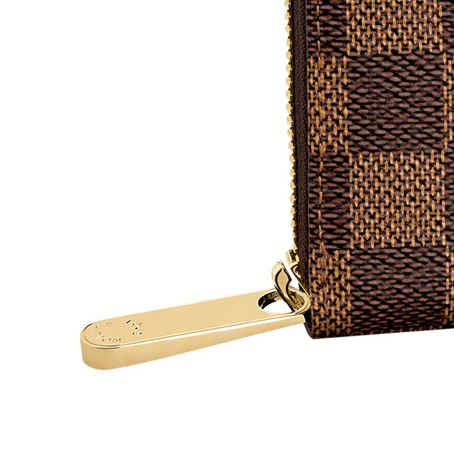 Women Louis Vuitton Long Wallets | Zippy Wallet Brown