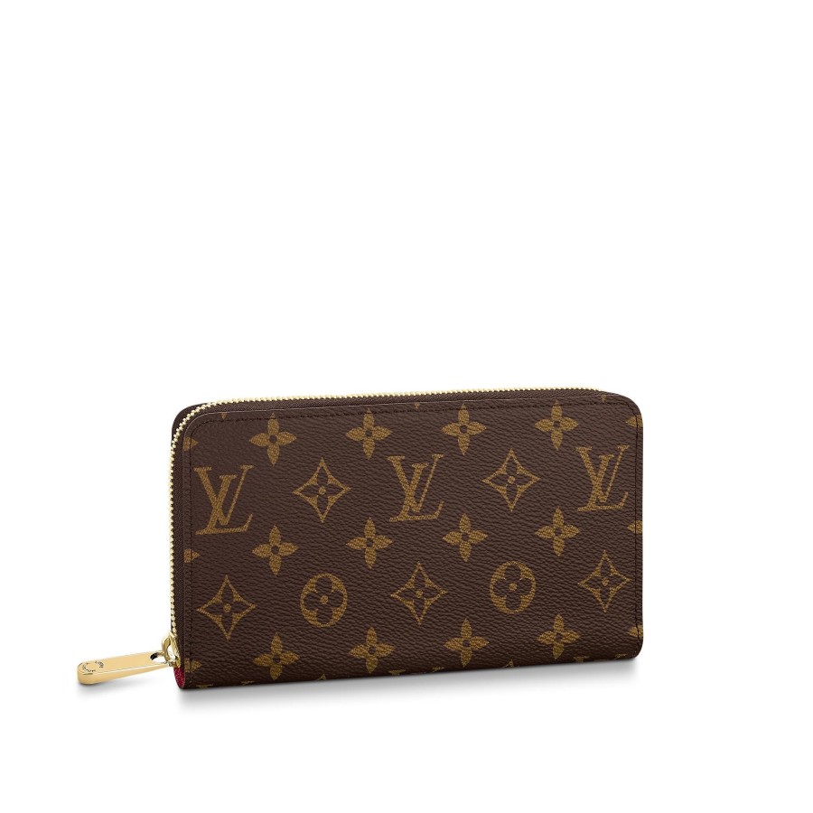 Women Louis Vuitton Long Wallets | Zippy Wallet Fuchsia