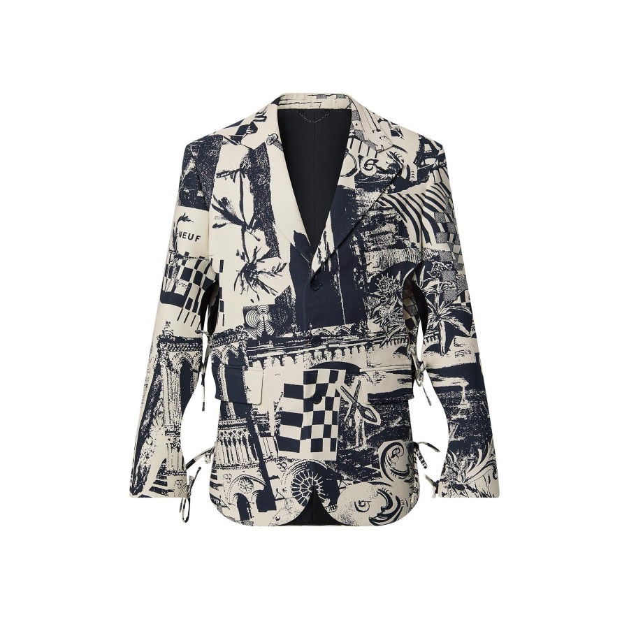 Men Louis Vuitton Blazers And Jackets | Strappy Single-Breasted Jacket