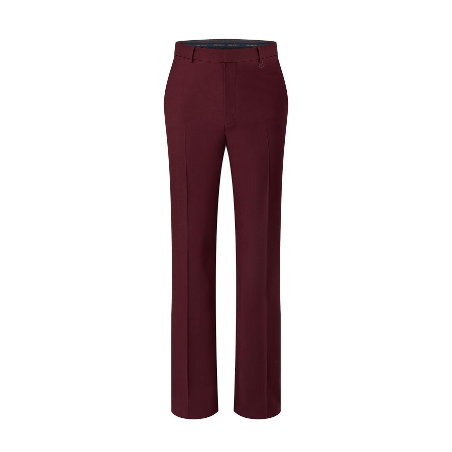 Men Louis Vuitton Pants | Classic Wool And Silk Blend Pants