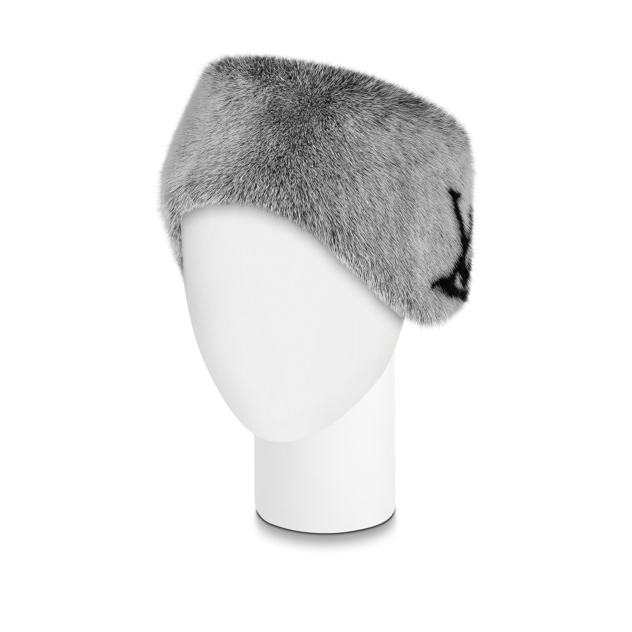 Women Louis Vuitton Hair Accessories | Lv Ski Fur Headband