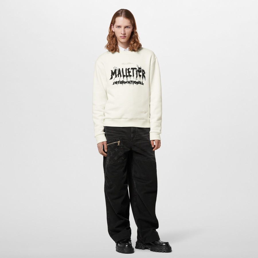 Men Louis Vuitton Knitwear And Sweatshirts | Cotton Sweatshirt