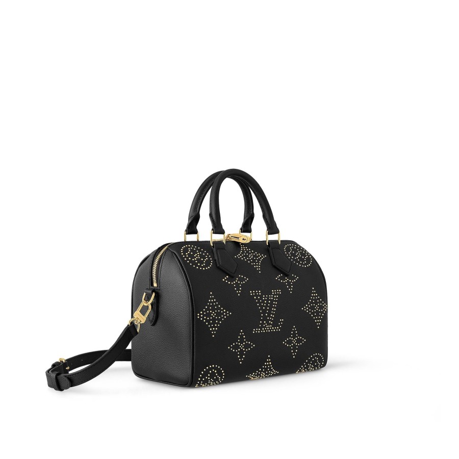 Women Louis Vuitton Leather Bags | Speedy Bandouliere 25