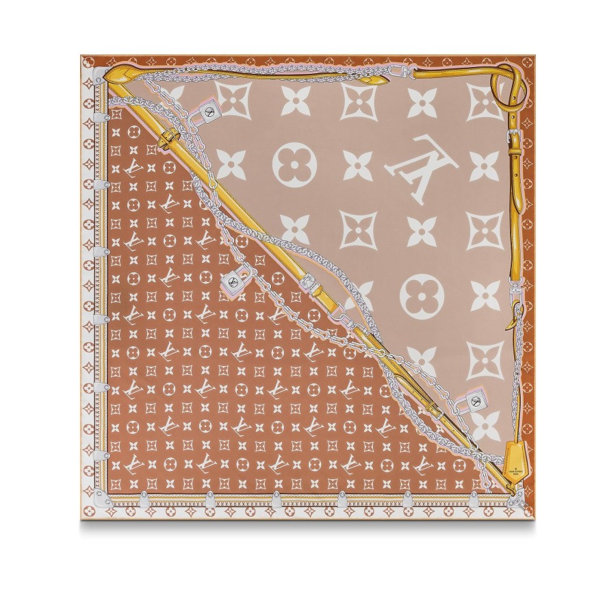 Women Louis Vuitton Silk Squares And Bandeaus | Perfect Match Square 70