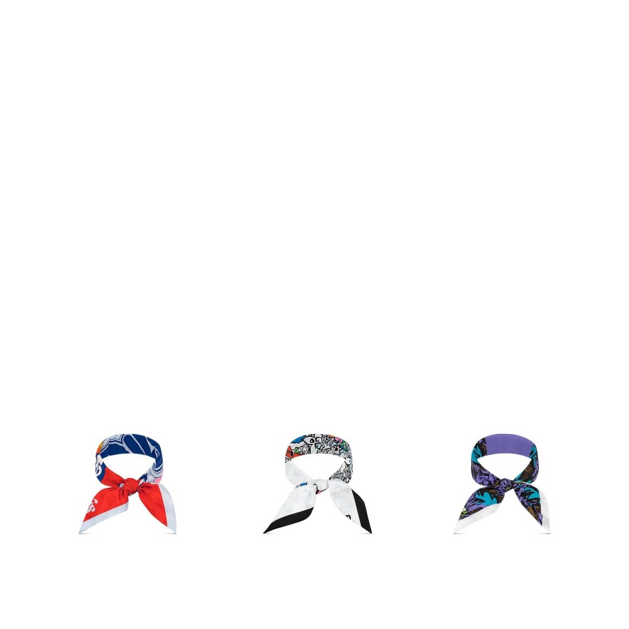 Men Louis Vuitton Scarves | Show Ss23 Set Of 3 Bandanas