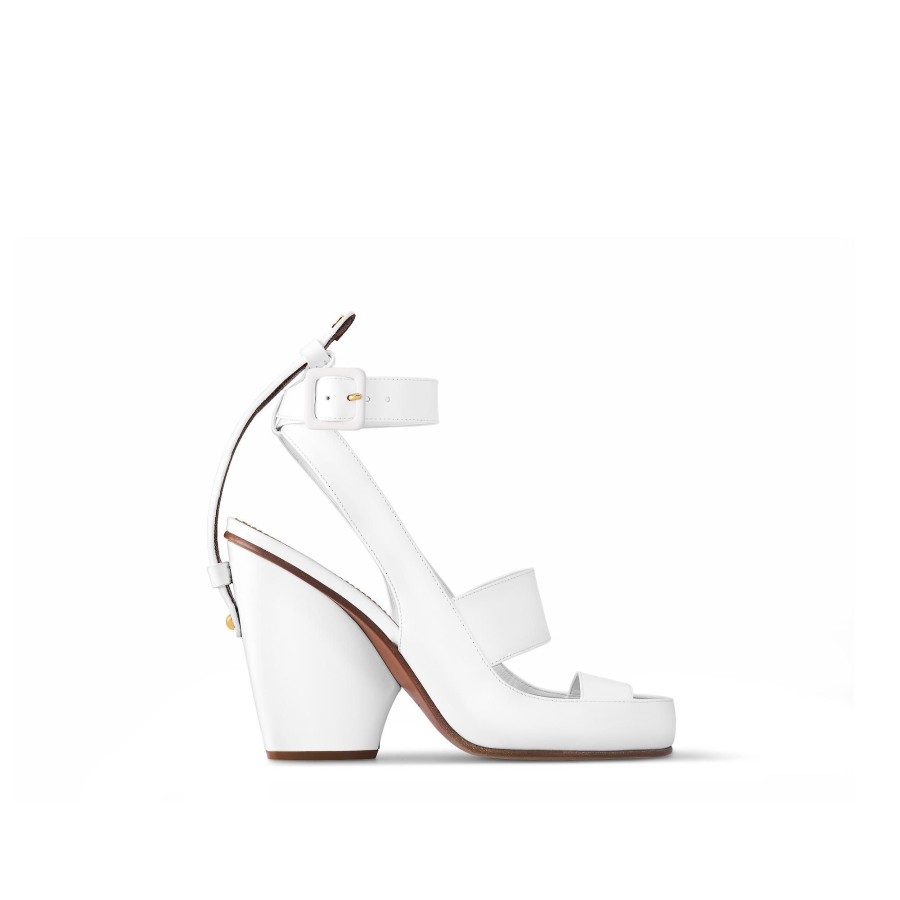 Women Louis Vuitton Sandals And Espadrilles | Trinity Sandal White