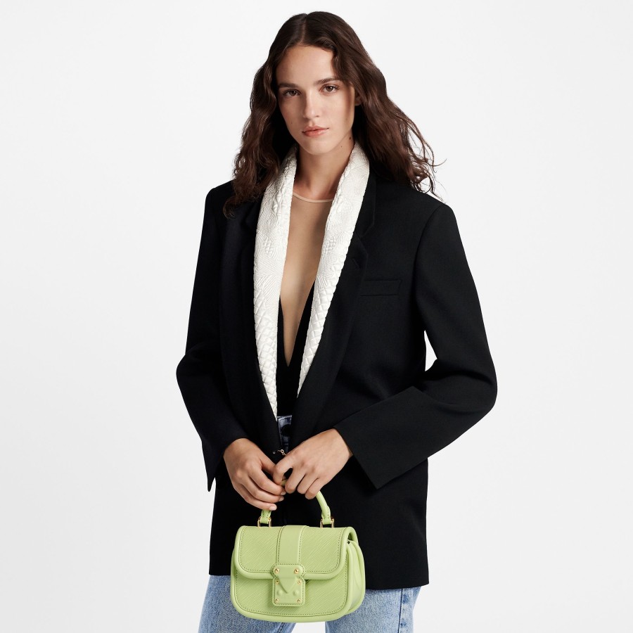 Women Louis Vuitton Leather Bags | Hide And Seek Light Green