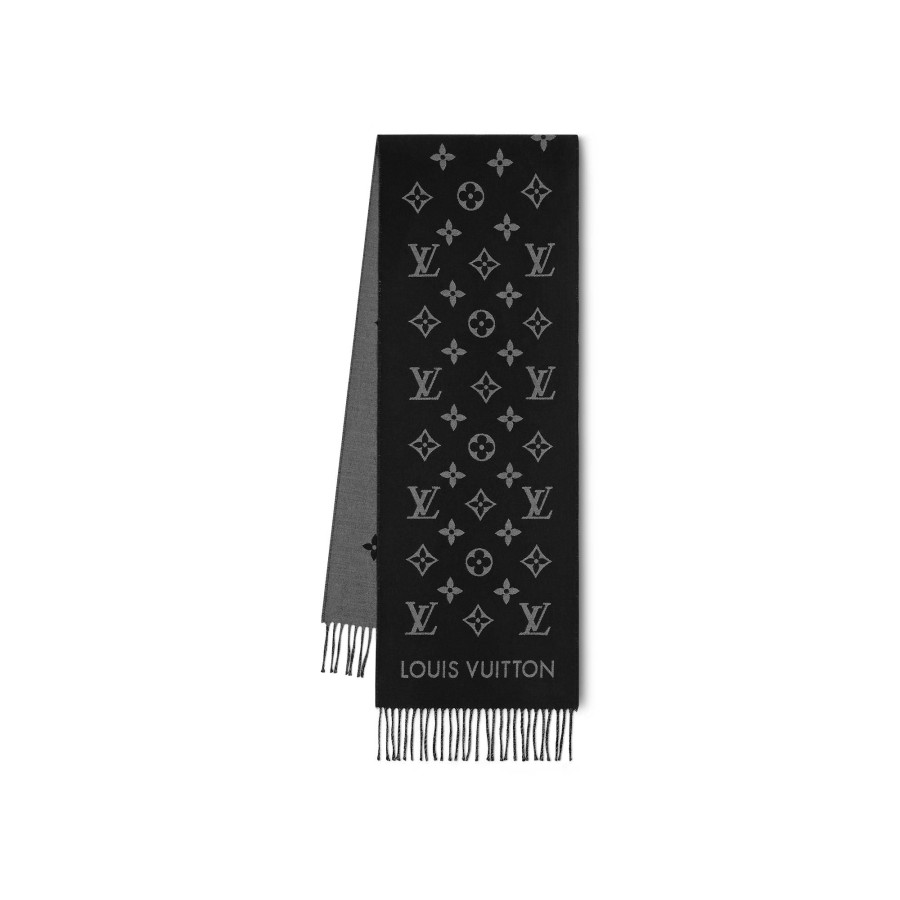 Men Louis Vuitton Scarves | All About Mng Scarf Black