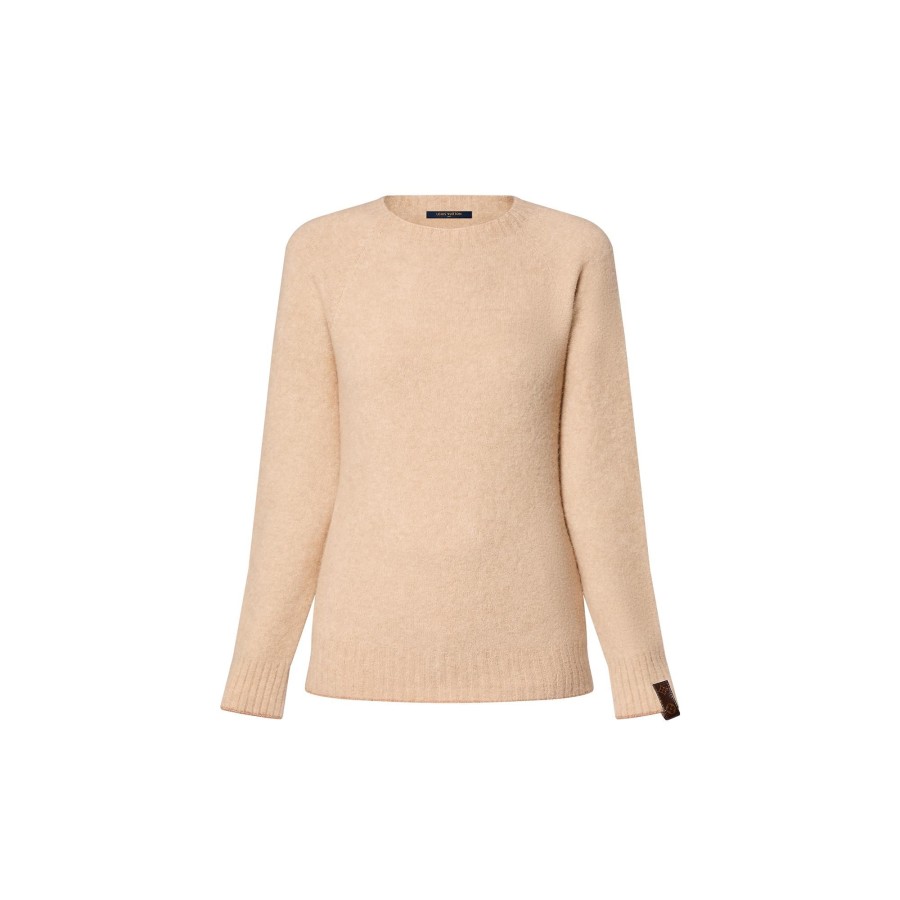 Women Louis Vuitton Knitwear | Camel Pullover