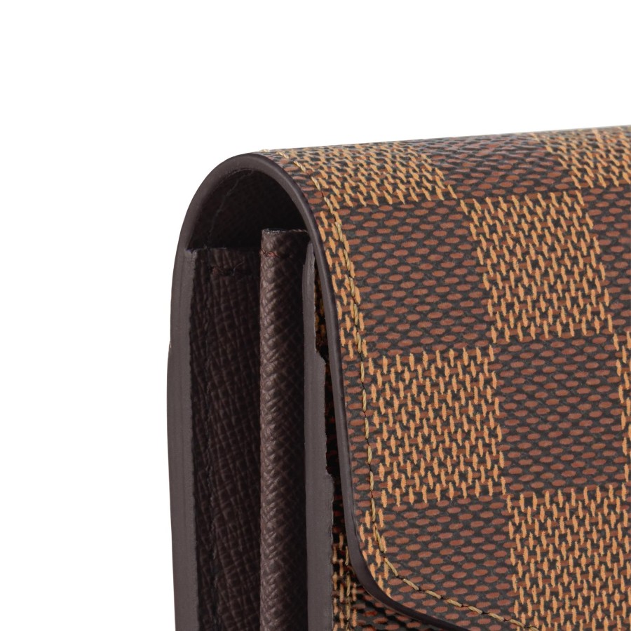 Women Louis Vuitton Long Wallets | Sarah Wallet Brown