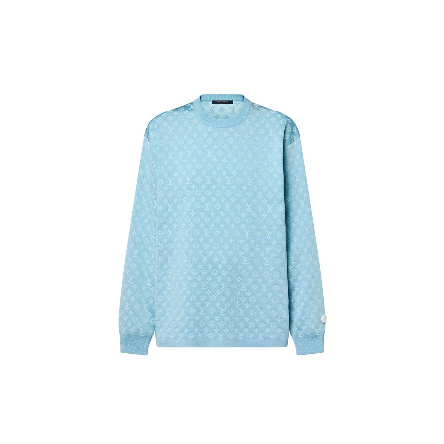 Women Louis Vuitton Knitwear | Monogram Jacquard Sweater