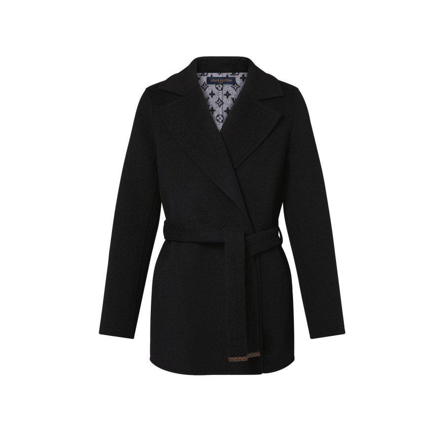 Women Louis Vuitton Coats And Jackets | Signature Short Wrap Coat