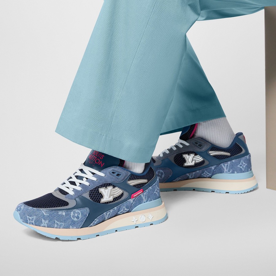 Men Louis Vuitton Sneakers | Run Away Sneaker Blue