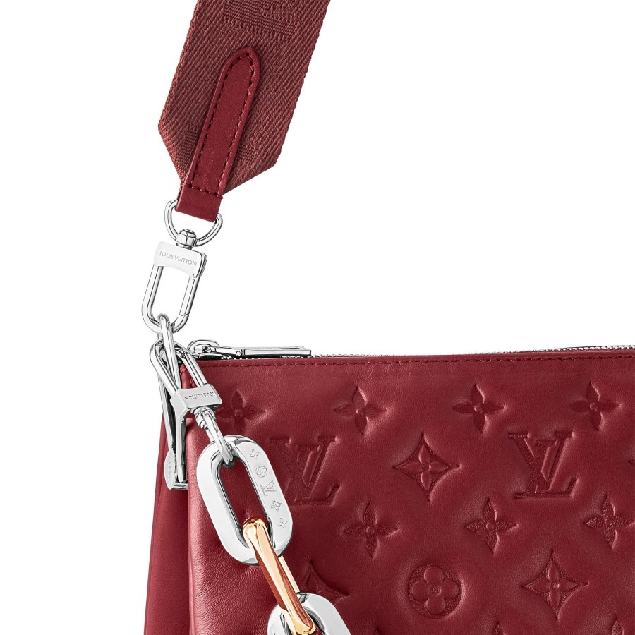 Women Louis Vuitton Leather Bags | Coussin Pm Wine