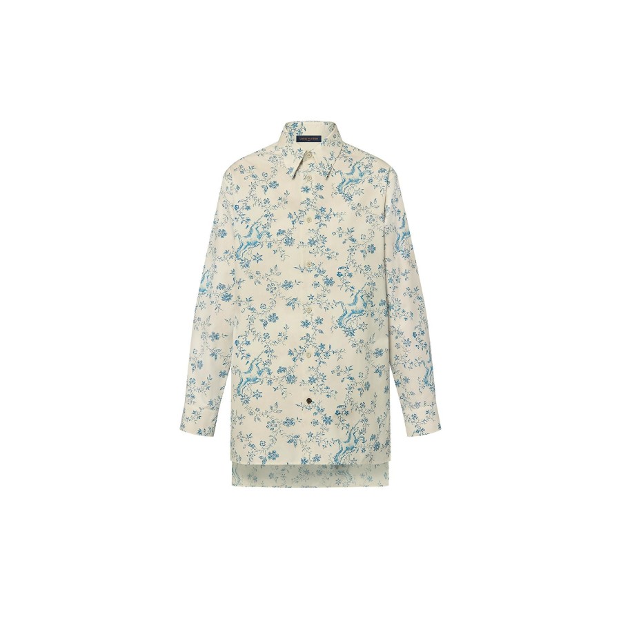 Women Louis Vuitton Tops | Unicorn Print Shirt