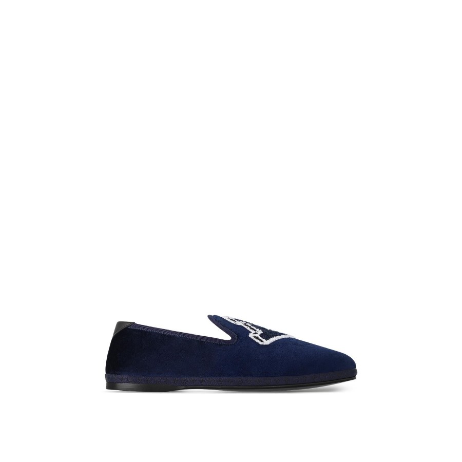 Men Louis Vuitton Loafers And Moccasins | Lv Met Loafer Marine