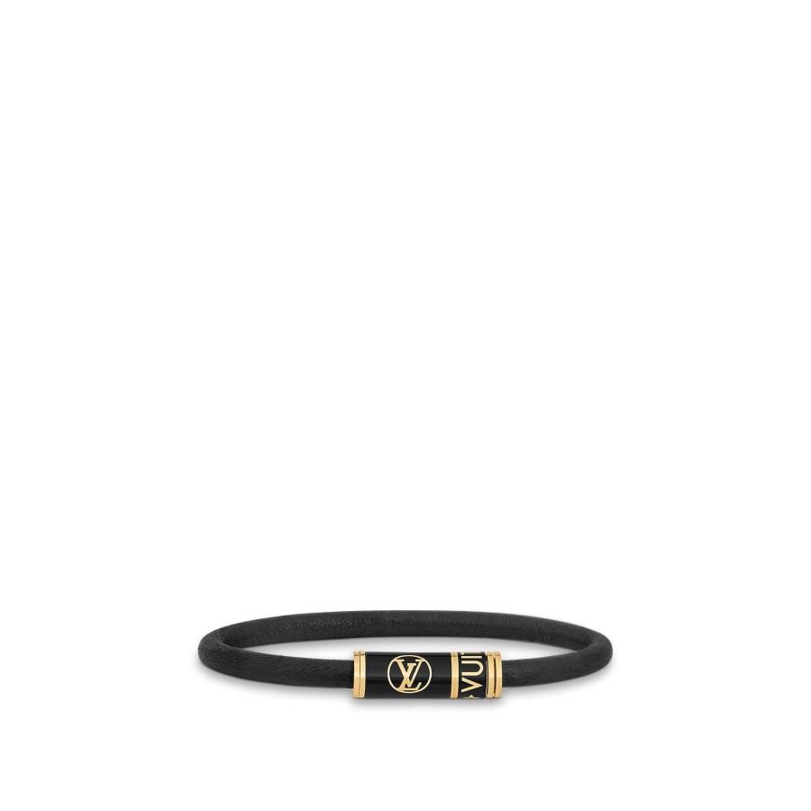 Women Louis Vuitton Bracelets | Lv All Access Bracelet Black