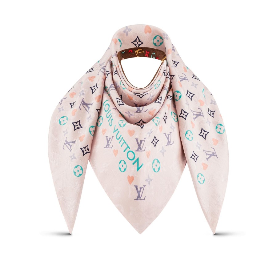 Women Louis Vuitton Shawls And Stoles | Game On Shawl