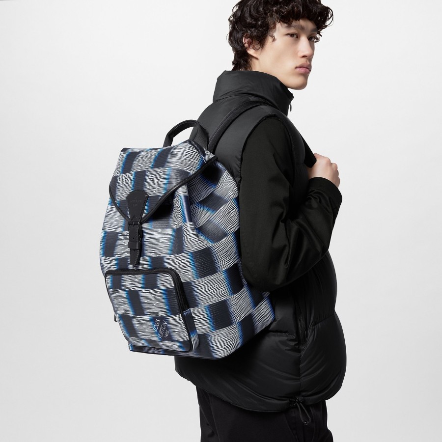 Men Louis Vuitton Backpacks | Montsouris Backpack