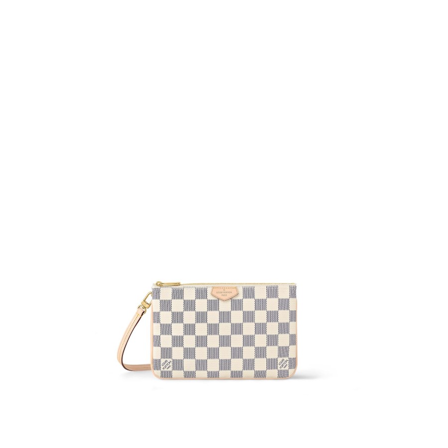 Women Louis Vuitton Chain Bags And Clutches | Double Zip Pochette