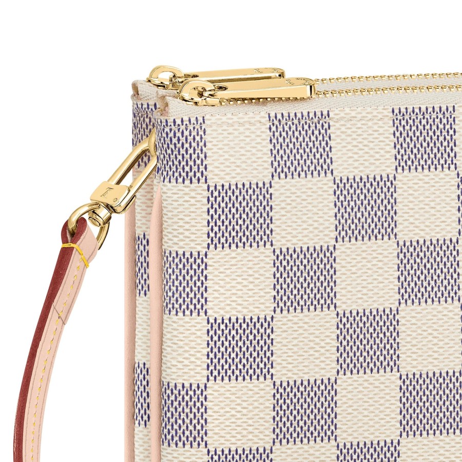 Women Louis Vuitton Chain Bags And Clutches | Double Zip Pochette