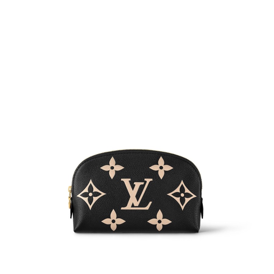 Women Louis Vuitton Pouches | Cosmetic Pouch Pm Black