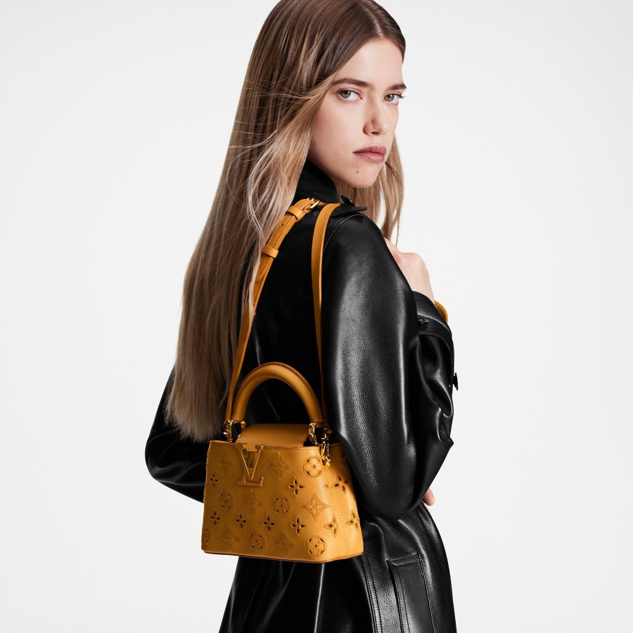 Women Louis Vuitton Leather Bags | Capucines Mini