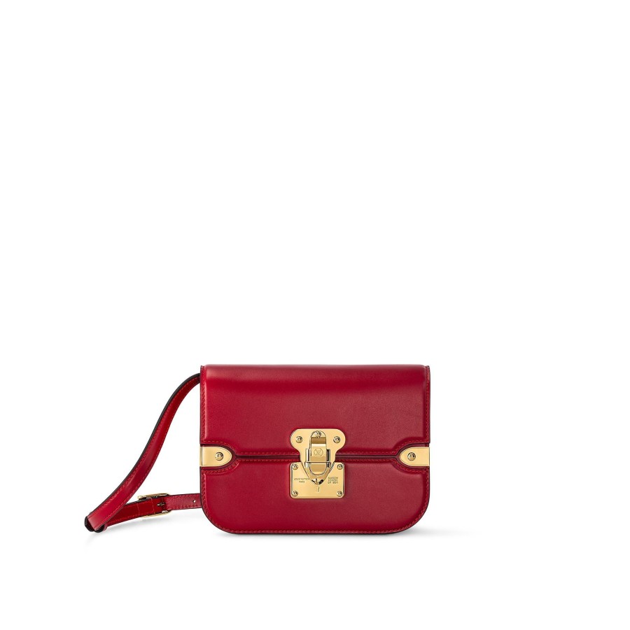 Women Louis Vuitton Leather Bags | Orsay Mm Red