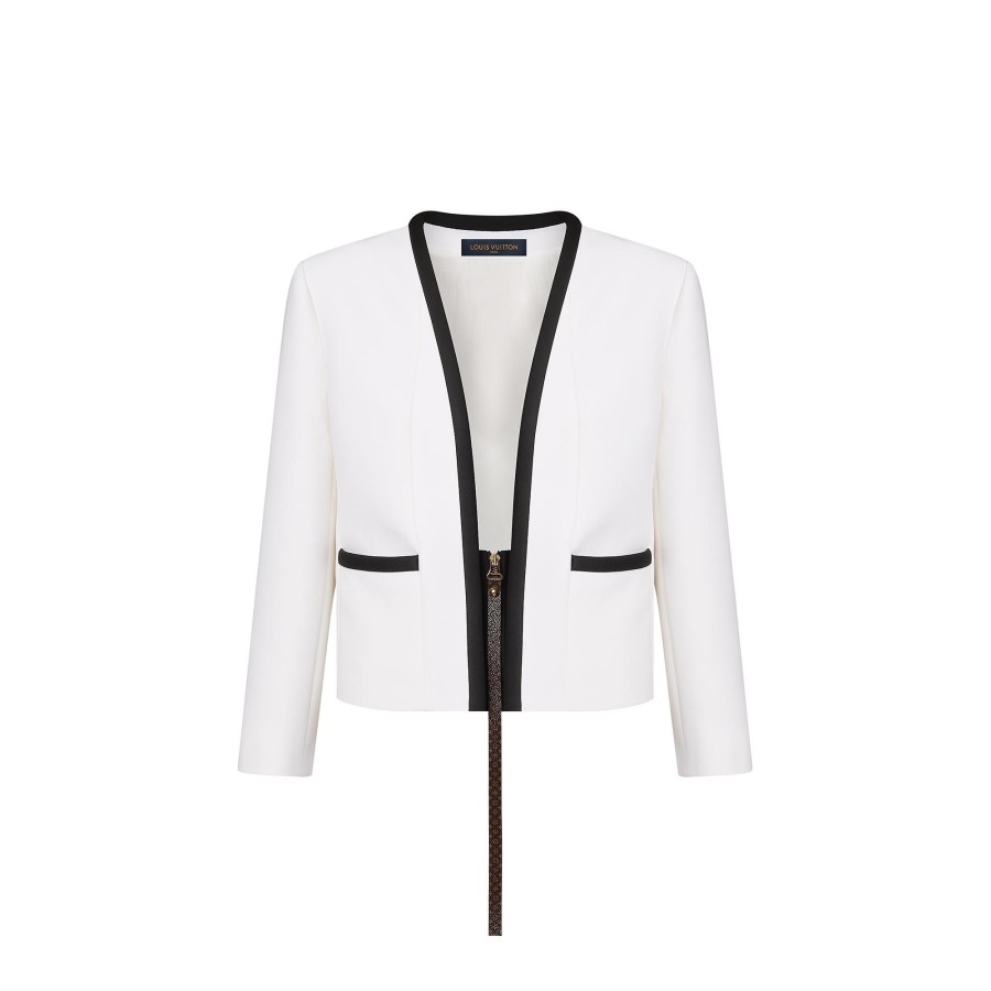 Women Louis Vuitton Coats And Jackets | Wetsuit Pull Mikado Jacket