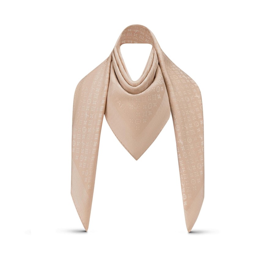 Women Louis Vuitton Shawls And Stoles | Evermore Shawl Latte