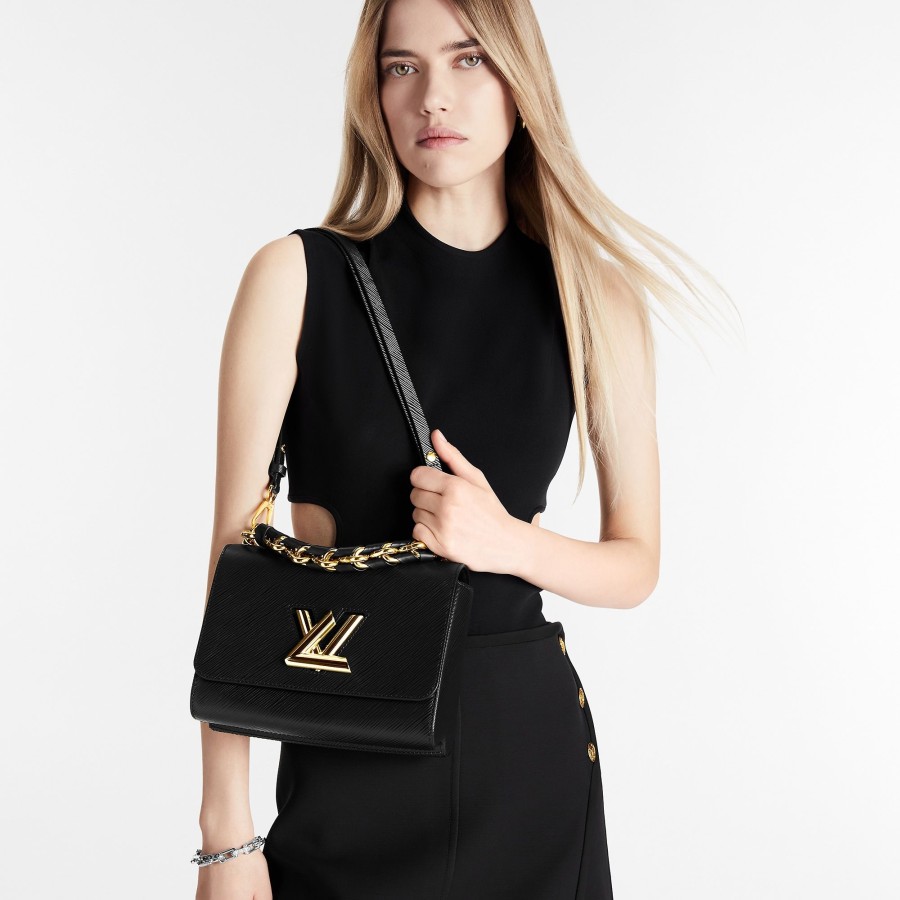 Women Louis Vuitton Shoulder And Cross Body Bags | Twist Mm Black