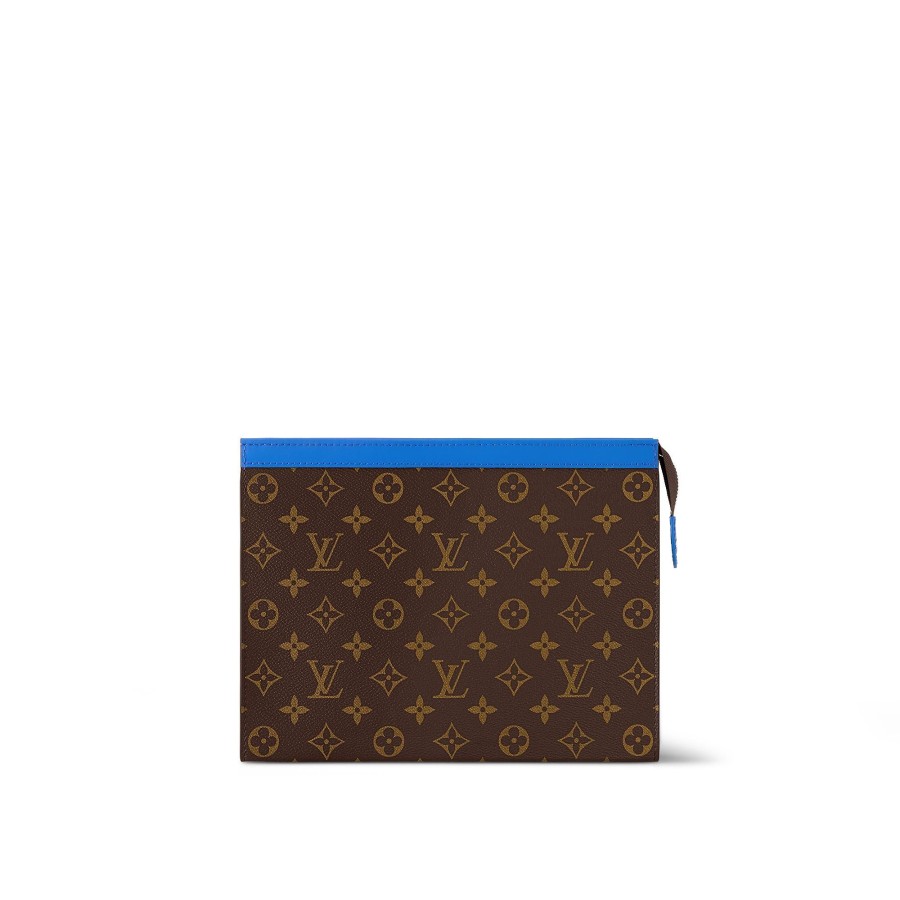 Women Louis Vuitton Travel Accessories | Pochette Voyage Mm Blue