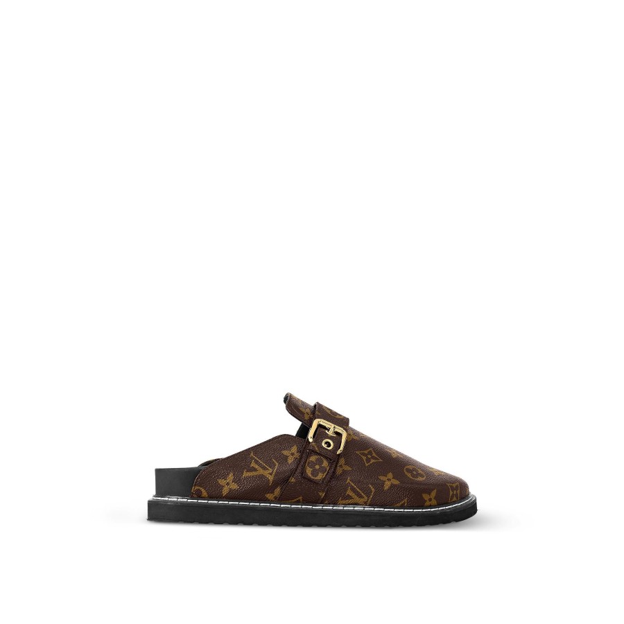 Women Louis Vuitton Mules And Slides | Lv Cosy Flat Comfort Clog