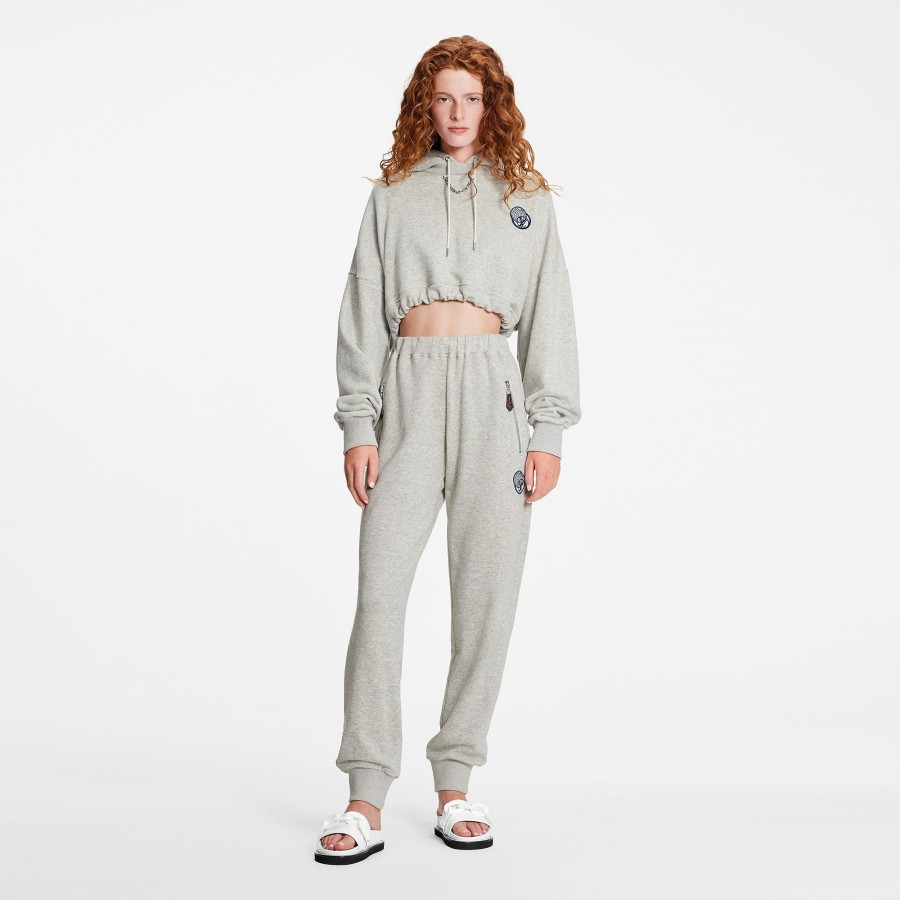 Women Louis Vuitton Pants | Lv Globe Jogging Pants