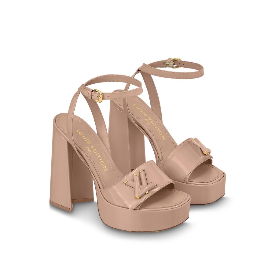 Women Louis Vuitton Sandals And Espadrilles | Shake Platform Sandal