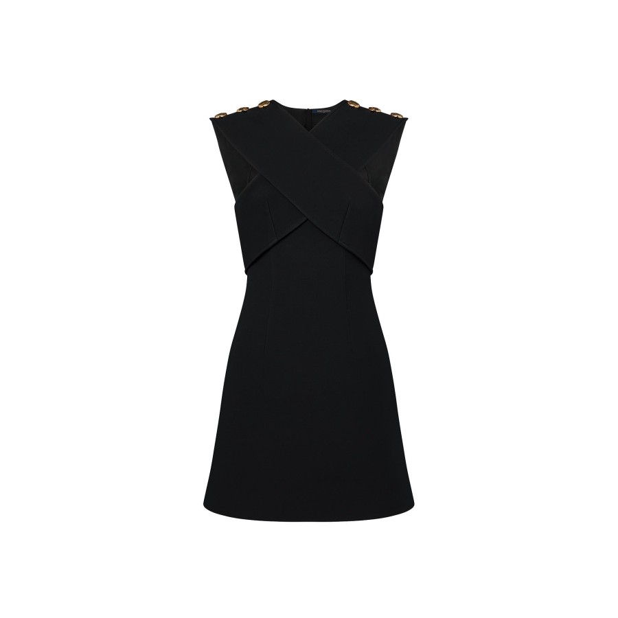 Women Louis Vuitton Dresses | Crossover Bust Dress